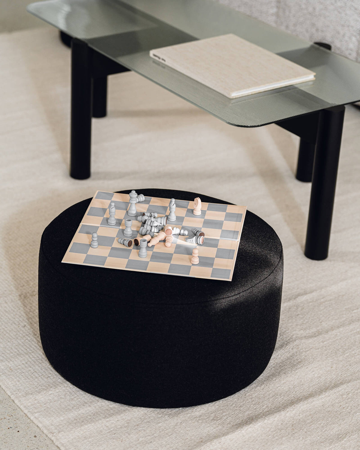 Folk Pouf - low