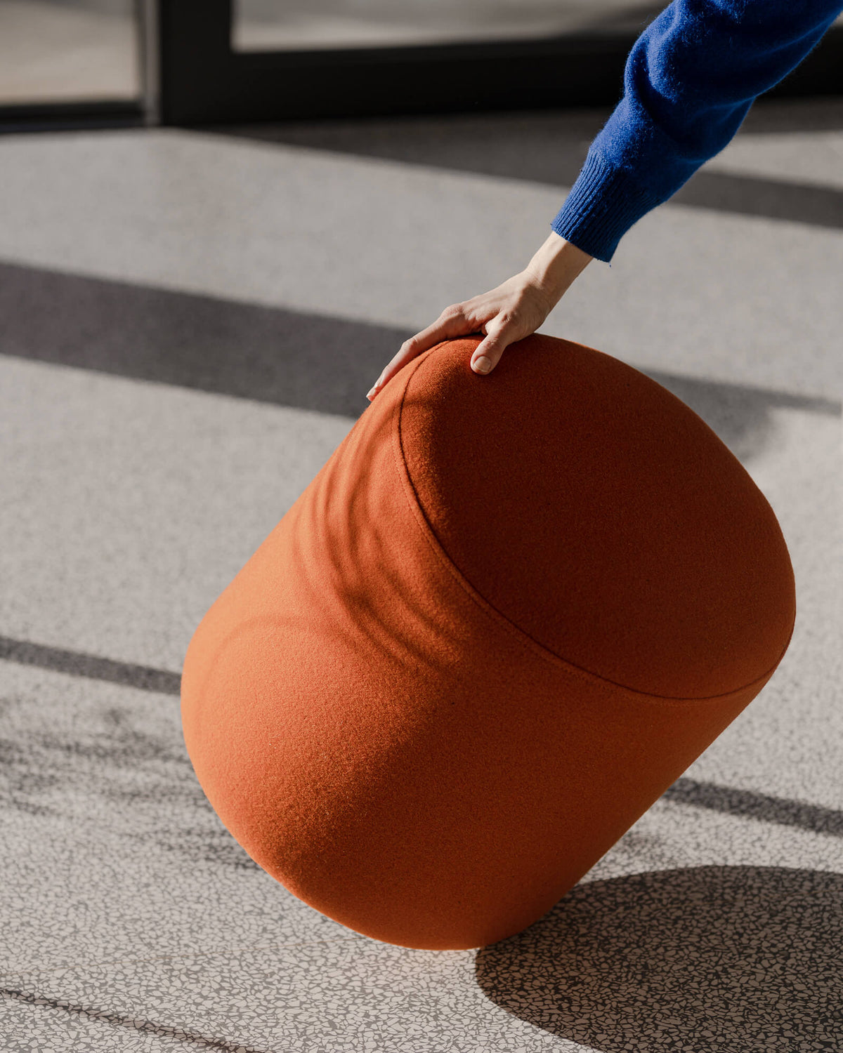 Folk Pouf - tall