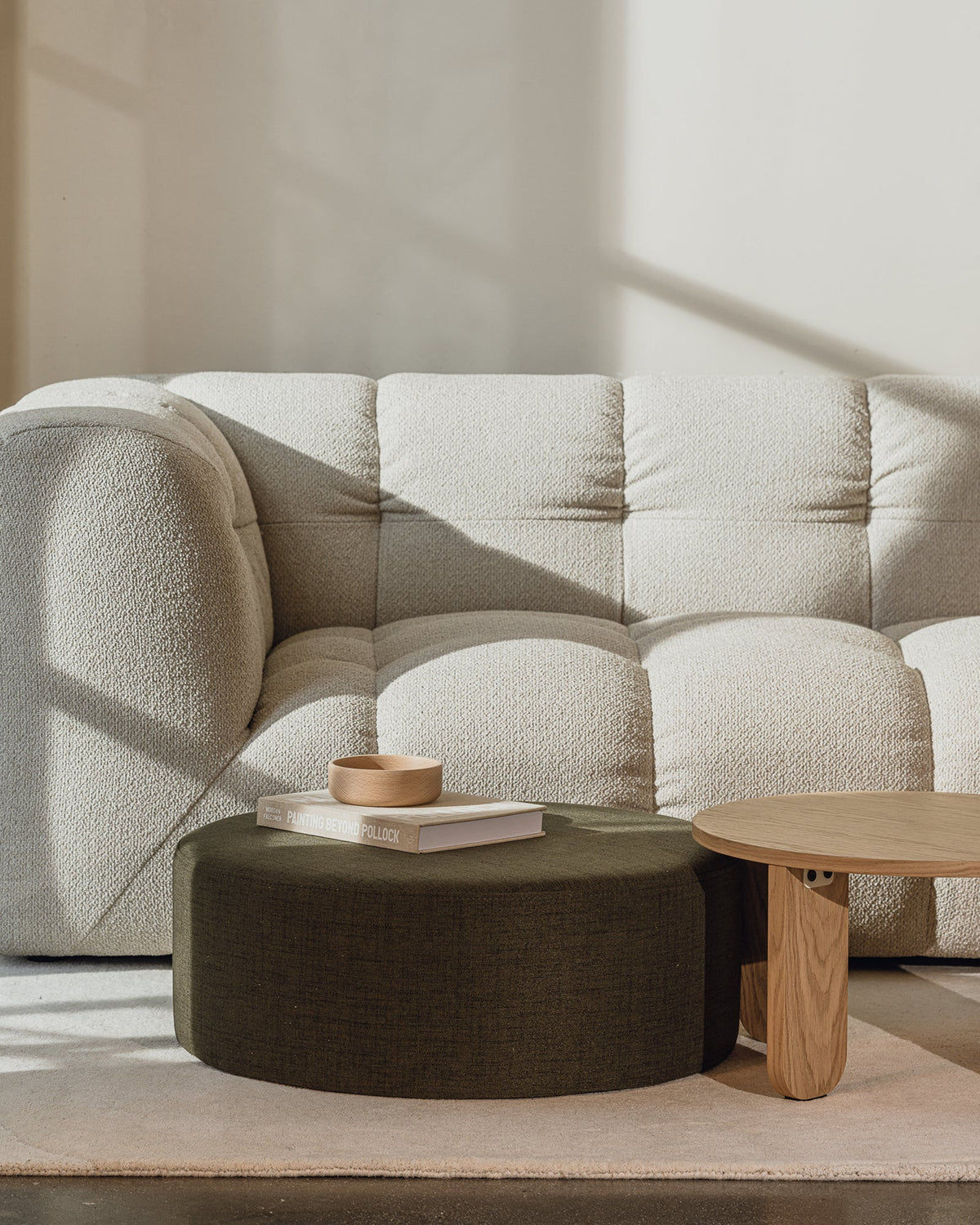 Folk Pouf - wide