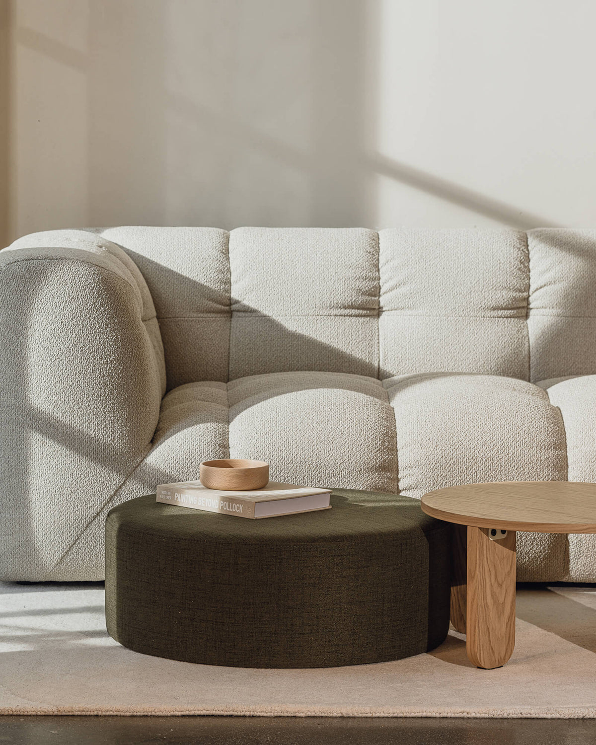 Folk Pouf - wide