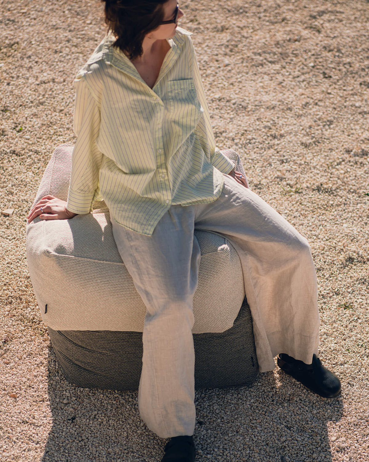 Keno Outdoor Pouf