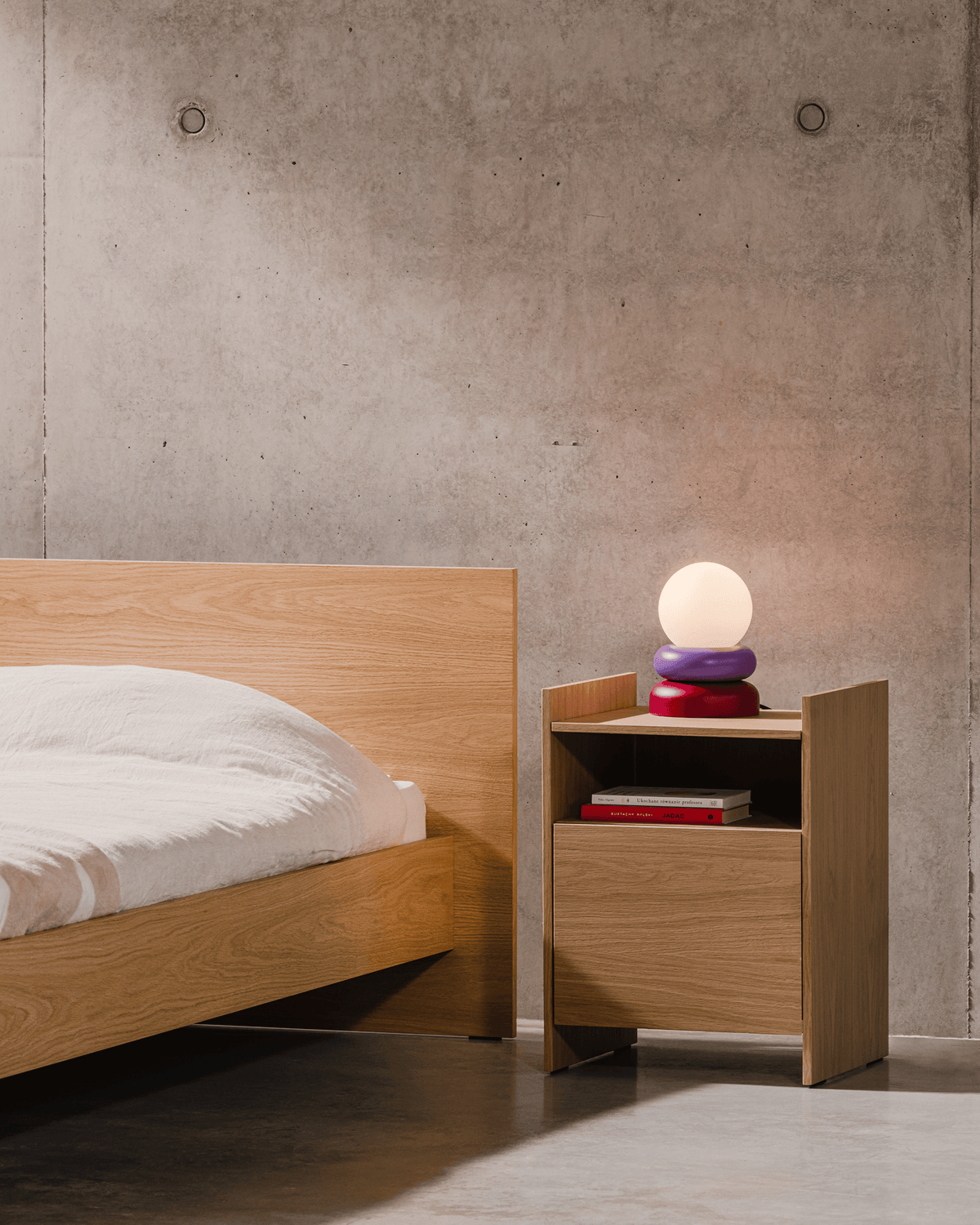 Toopt Bedside Table