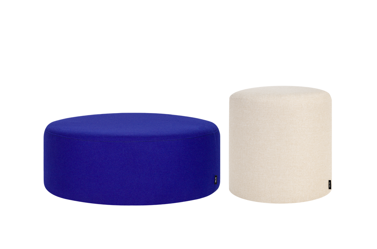2x Folk Pouf - Tall & Wide Bundle