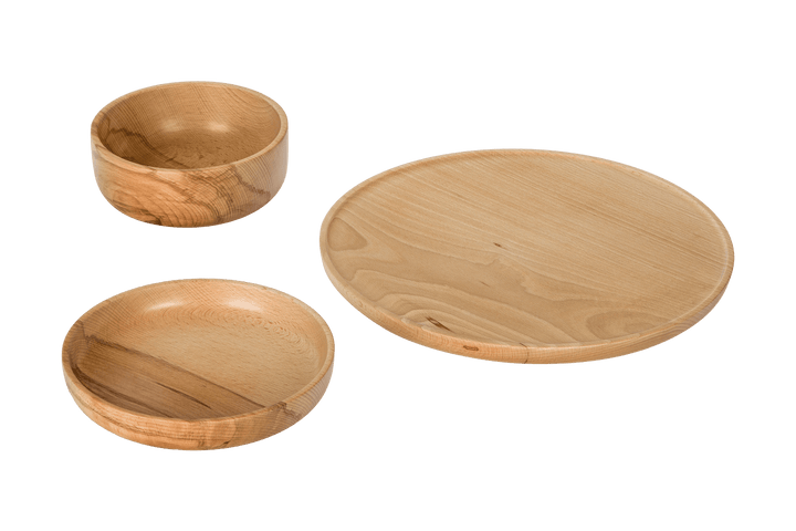 Oul Serving Platter and Bowls